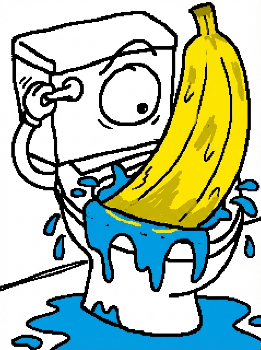 Flushy with banana