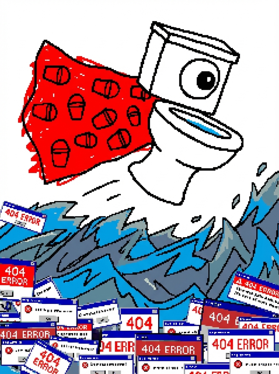 404 error sea Flushy